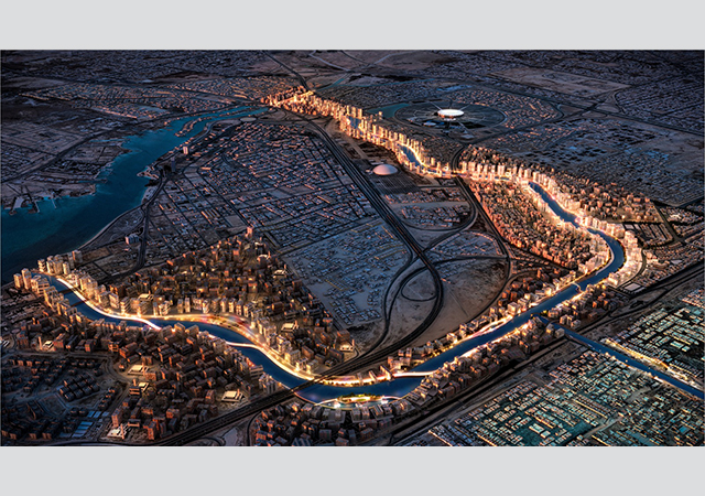 One-third of MARAFY canal’s excavation has been completed.